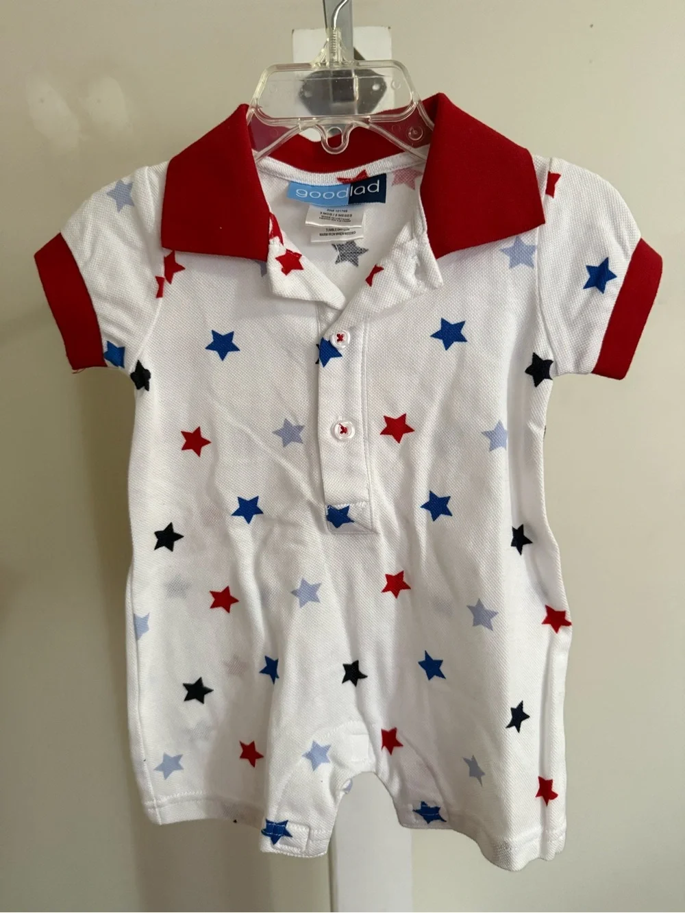 NWT Good Lad Stars Romper